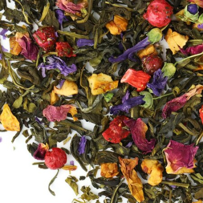 Чай зеленый Феерия Вкуса, ароматизированный опт